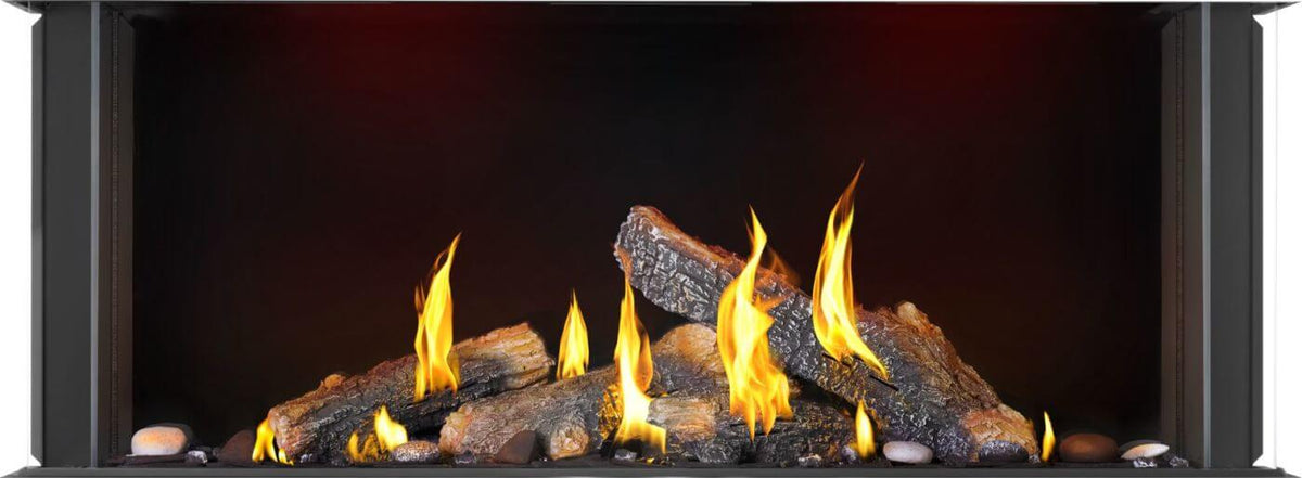 Napoleon Tall Bay Luxuria 50" 3-Sided Linear Direct Vent Natural Gas Fireplace