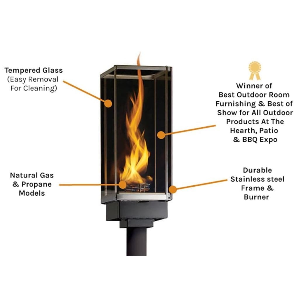 Tempest Torch 18" Decorative Outdoor Gas Torch Head