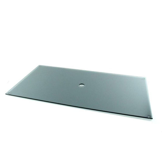 The Outdoor GreatRoom Company 12" x 24" Rectangular Grey Tempered Glass Burner Cover