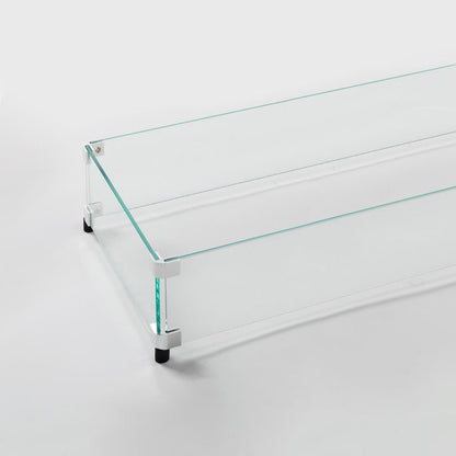 The Outdoor GreatRoom Company 120" Linear Glass Wind Guard