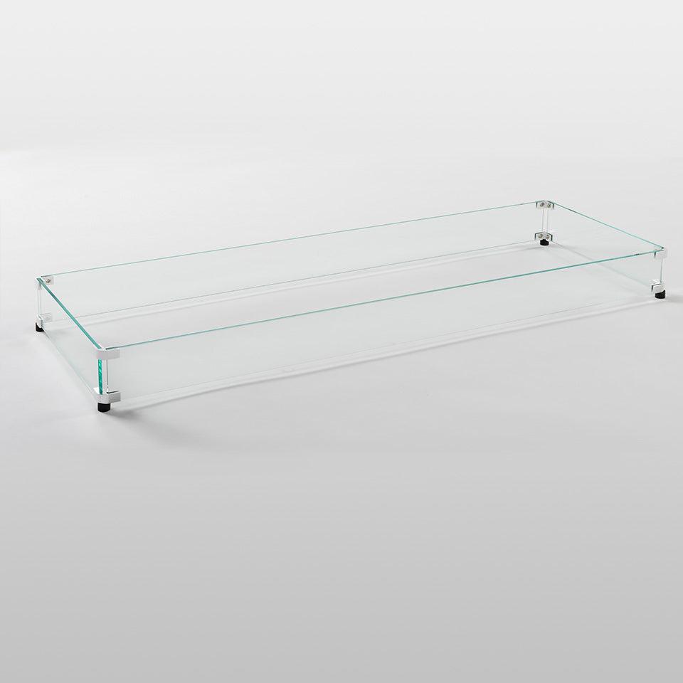 The Outdoor GreatRoom Company 120" Linear Glass Wind Guard