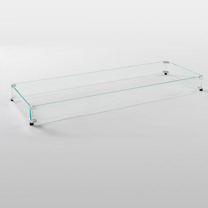 The Outdoor GreatRoom Company 120" Linear Glass Wind Guard