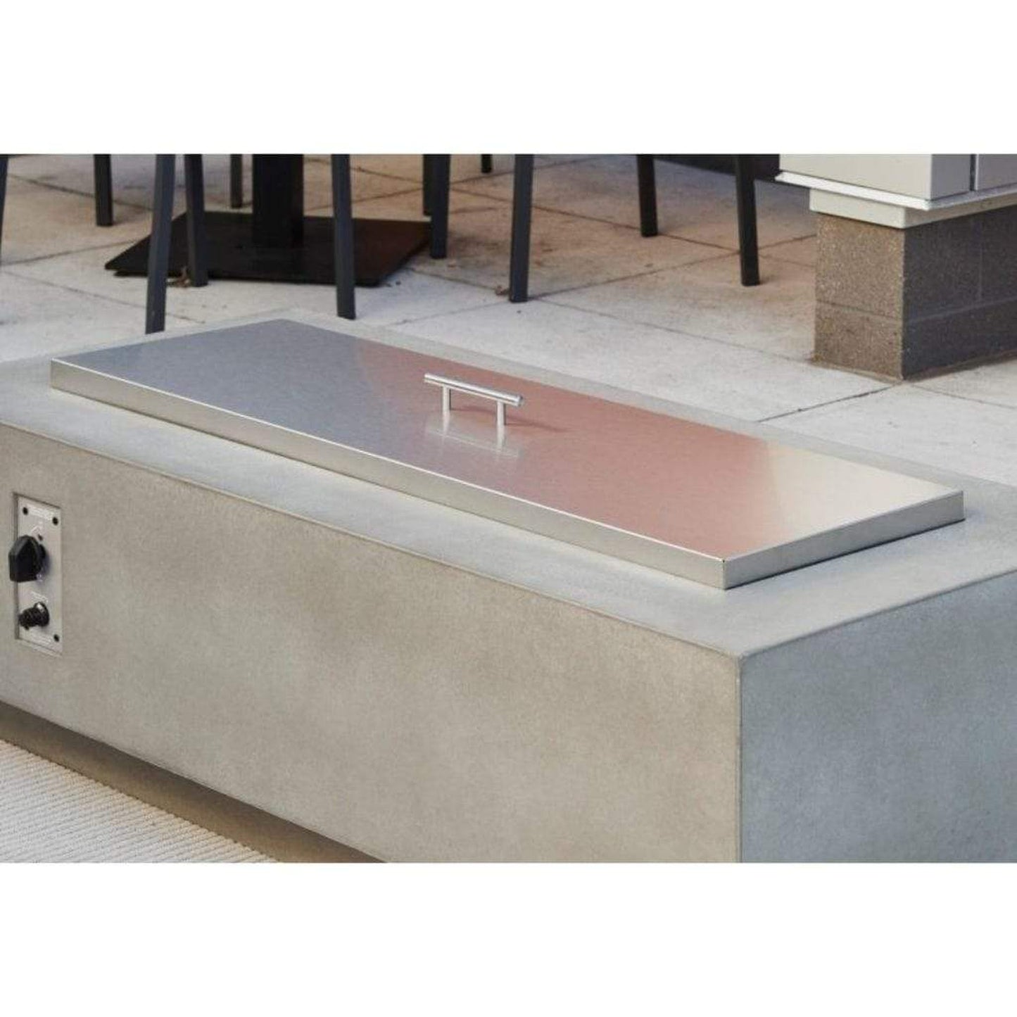 The Outdoor GreatRoom Company 13.5" x 43" Stainless Steel Burner Cover