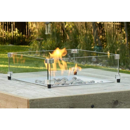 The Outdoor GreatRoom Company 16" Square Glass Wind Guard