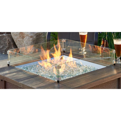 The Outdoor GreatRoom Company 16" Square Glass Wind Guard