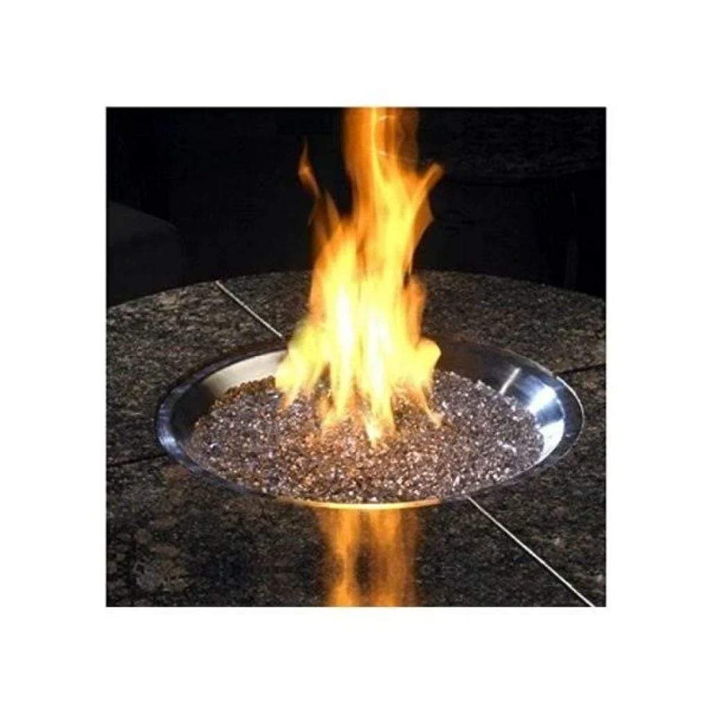 The Outdoor GreatRoom Company 20" Round Crystal Fire Plus Gas Burner