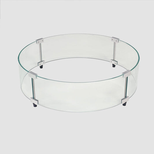 The Outdoor GreatRoom Company 20" Round Glass Wind Guard