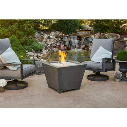 The Outdoor GreatRoom Company 30" Axel Square Gas Fire Pit Table