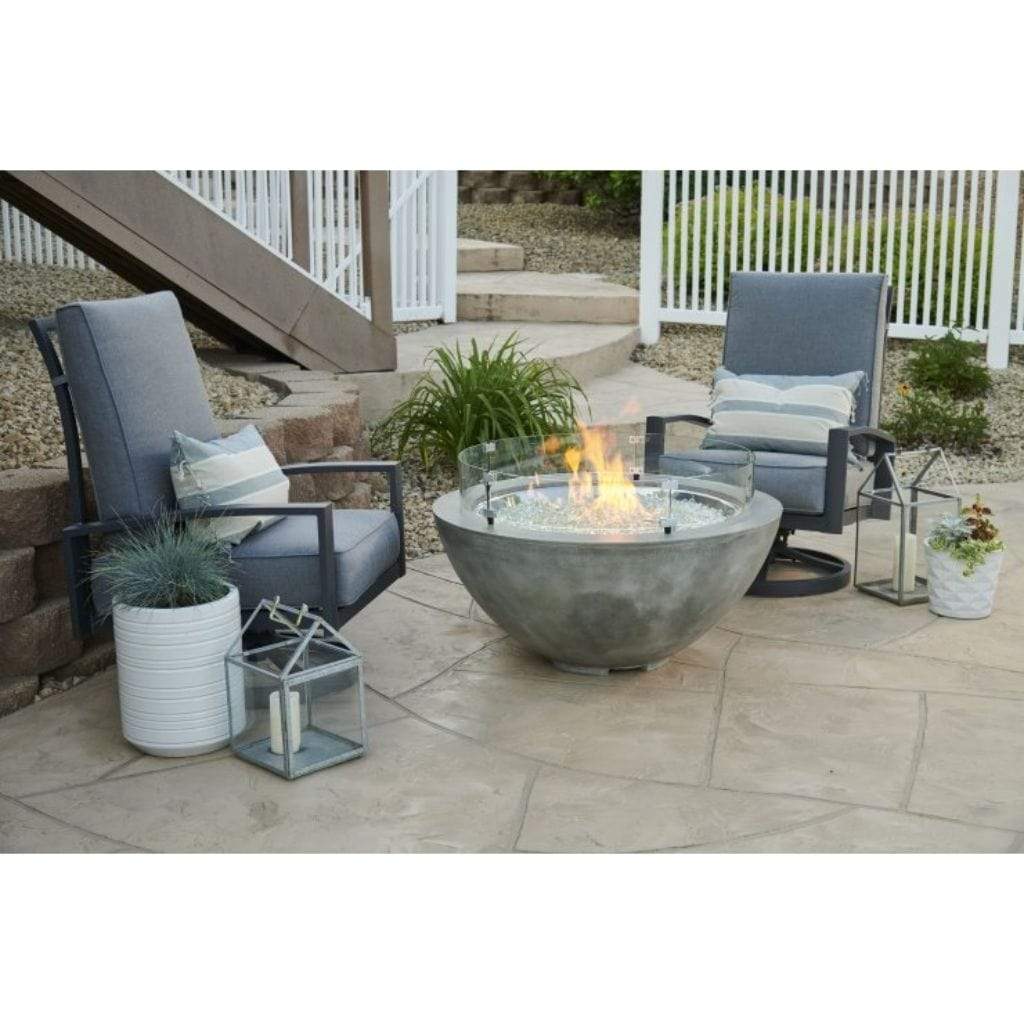 The Outdoor GreatRoom Company 30" Cove Round Gas Fire Pit Bowl