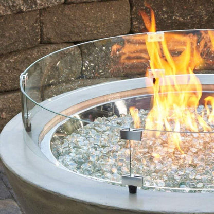 The Outdoor GreatRoom Company 30" Round Glass Wind Guard