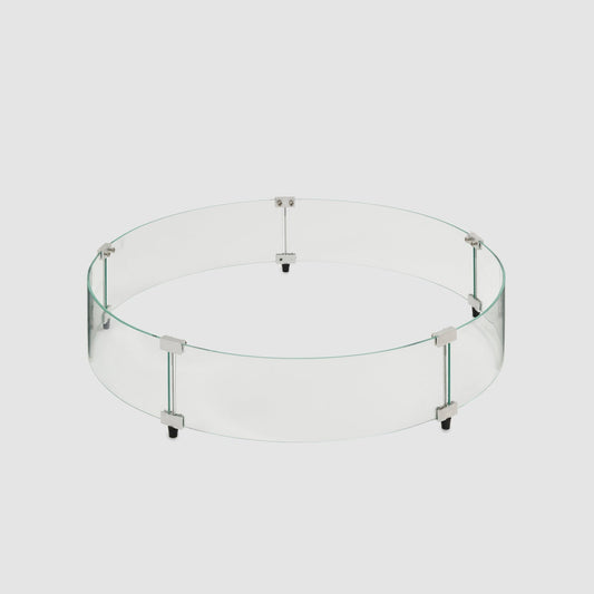 The Outdoor GreatRoom Company 30" Round Glass Wind Guard