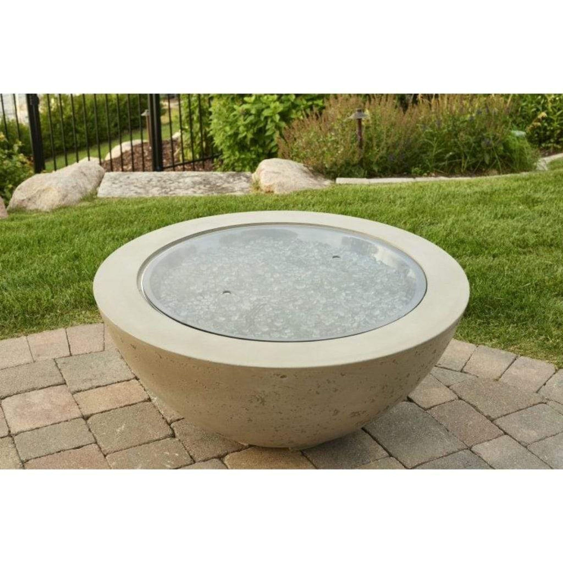 The Outdoor GreatRoom Company 30" Round Tempered Glass Burner Cover