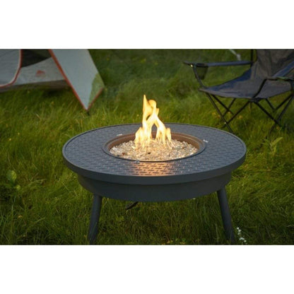 The Outdoor GreatRoom Company 32" Renegade Round Portable Gas Fire Pit Table