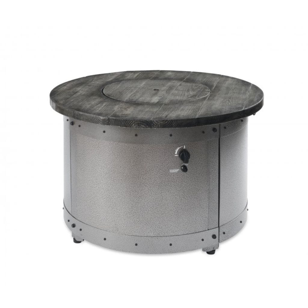 The Outdoor GreatRoom Company 39" Edison Round Gas Fire Pit Table