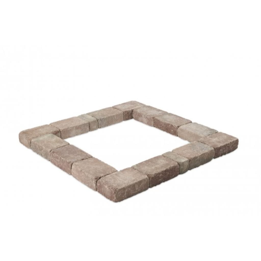 The Outdoor GreatRoom Company 51" Square Bronson Block Gas Fire Pit Kit