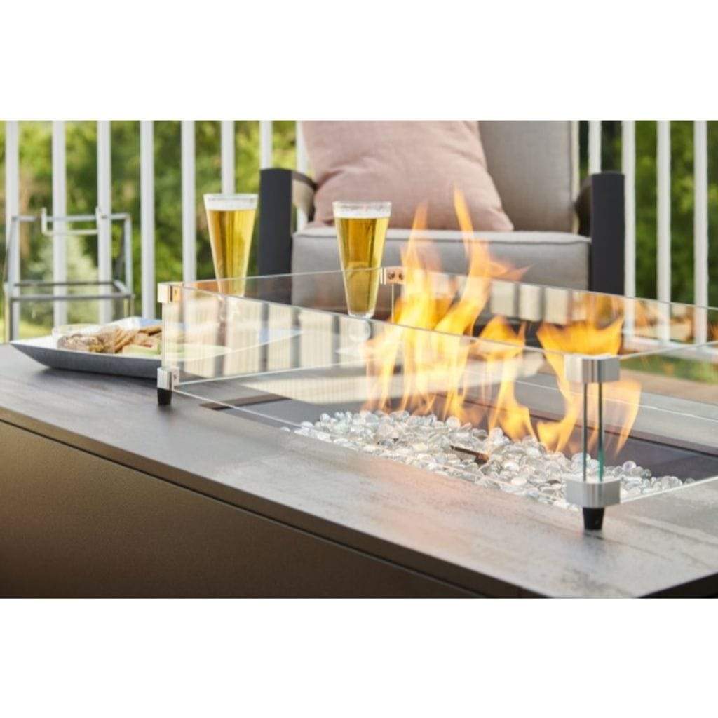 The Outdoor GreatRoom Company 55" Kinney Linear Gas Fire Pit Table