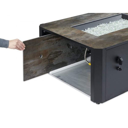 The Outdoor GreatRoom Company 55" Kinney Linear Gas Fire Pit Table