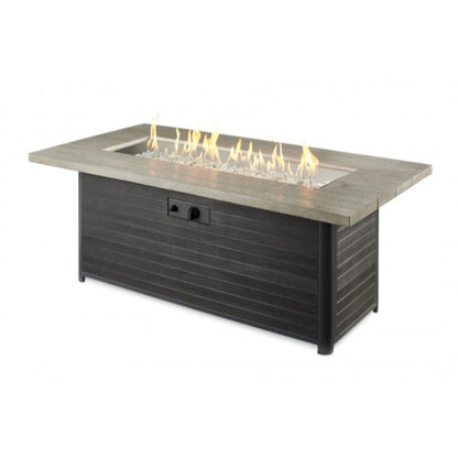 The Outdoor GreatRoom Company 61" Cedar Ridge Linear Gas Fire Table