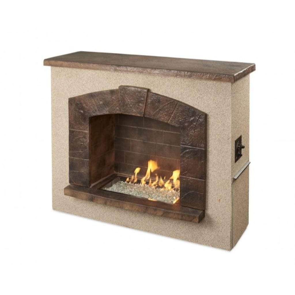 The Outdoor GreatRoom Company 63" Stone Arch Freestanding Gas Fireplace