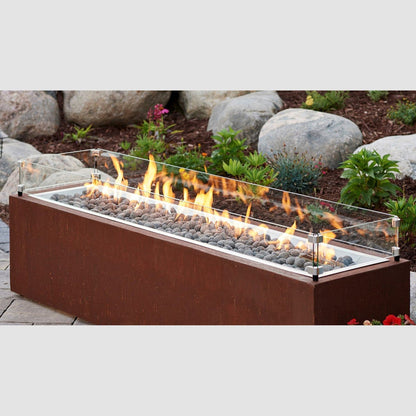The Outdoor GreatRoom Company 64" Linear Glass Wind Guard