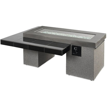 The Outdoor GreatRoom Company 64" Uptown Linear Gas Fire Pit Table