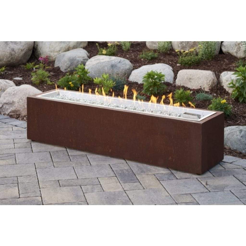 The Outdoor GreatRoom Company 68" Cortlin Linear Gas Fire Pit Table