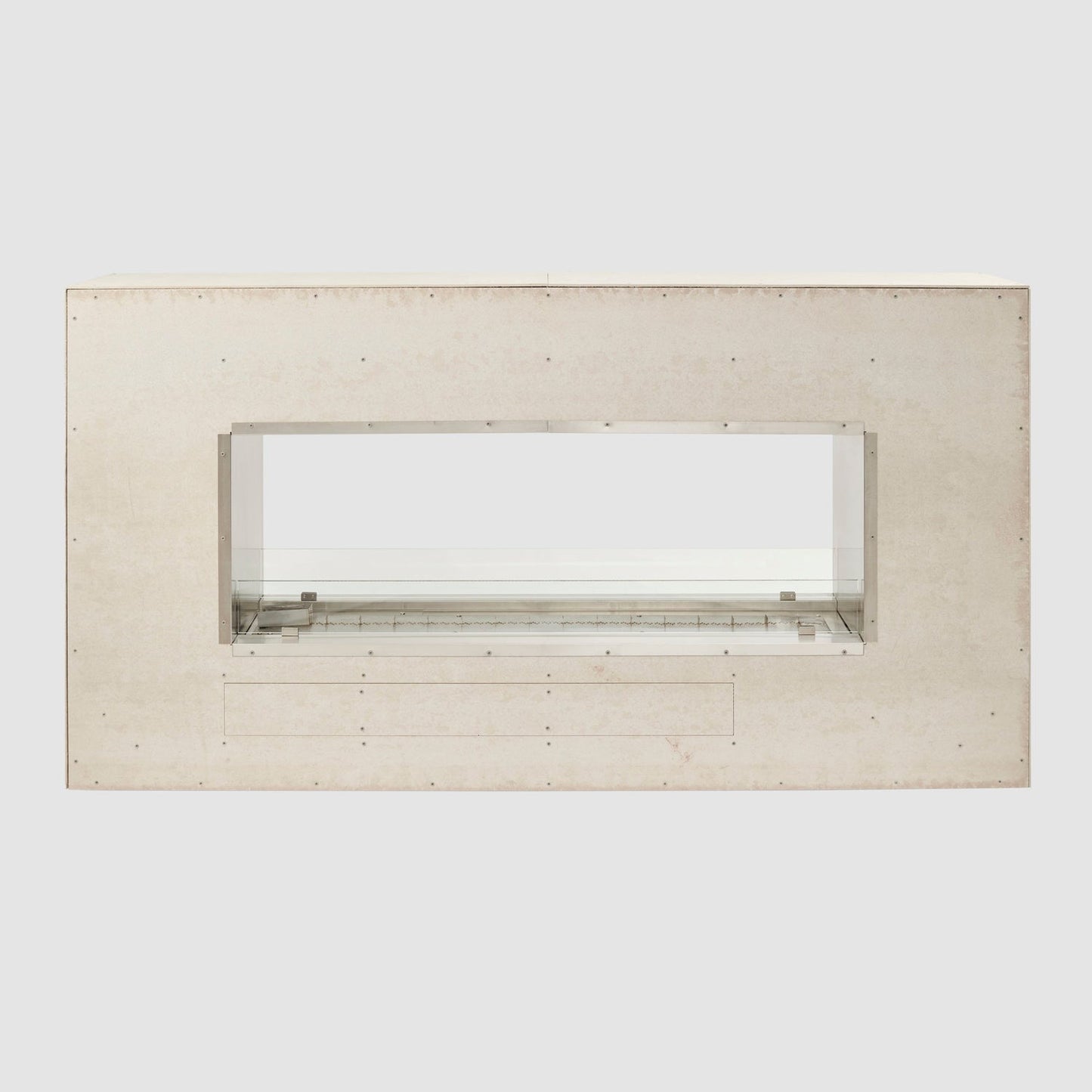 The Outdoor GreatRoom Company 72" Direct Spark Ignition See Through Ready to Finish Natural Gas Fireplace