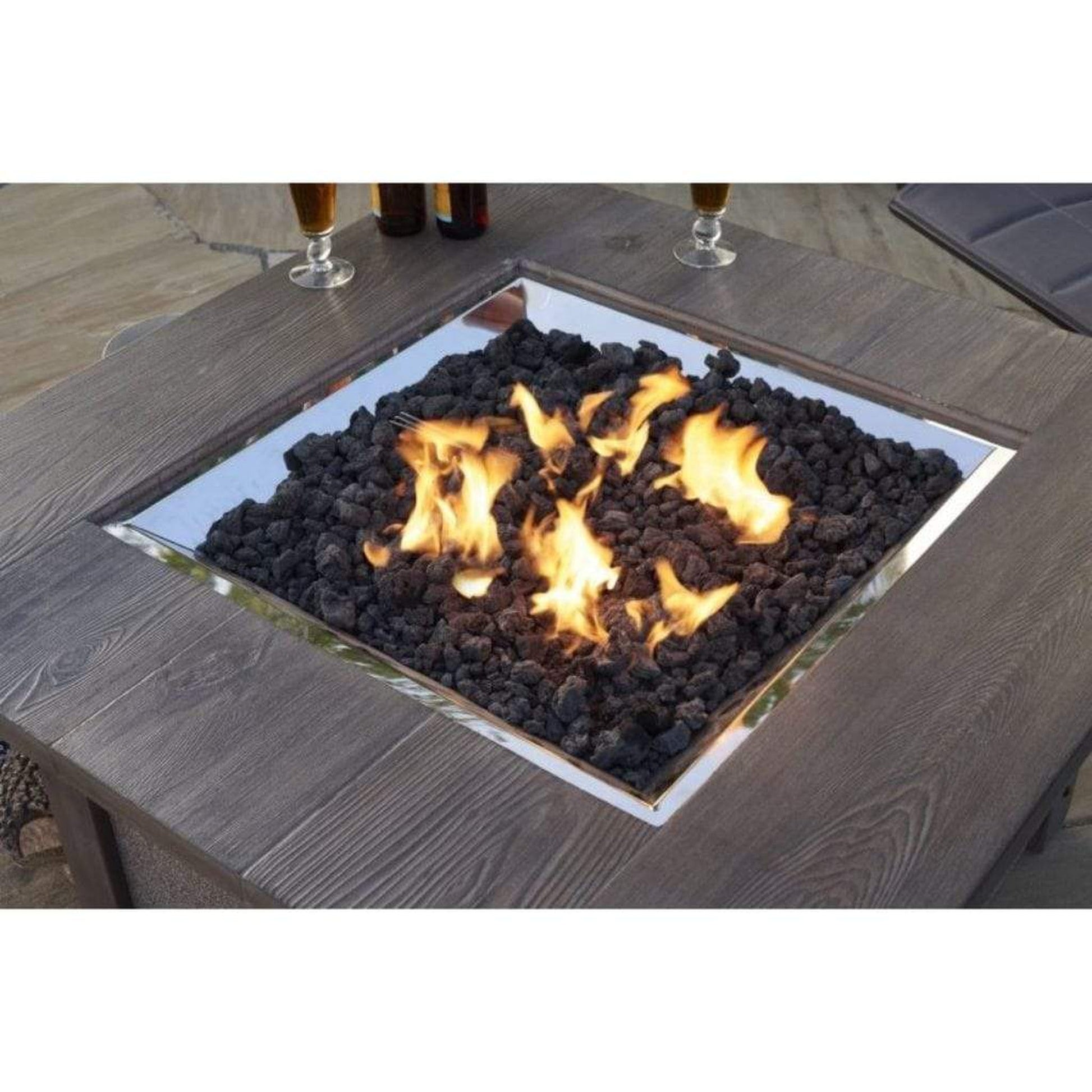 The Outdoor GreatRoom Company Black Lava Rock - 20 lb bag