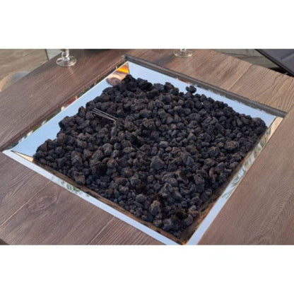 The Outdoor GreatRoom Company Black Lava Rock - 40 lb kit