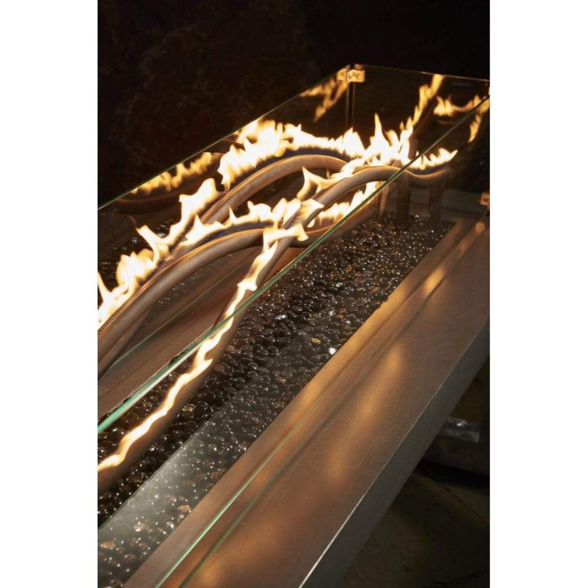 The Outdoor GreatRoom Company Black Wave 56" LPG Linear Gas Burner