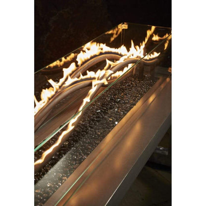 The Outdoor GreatRoom Company Black Wave 56" LPG Linear Gas Burner
