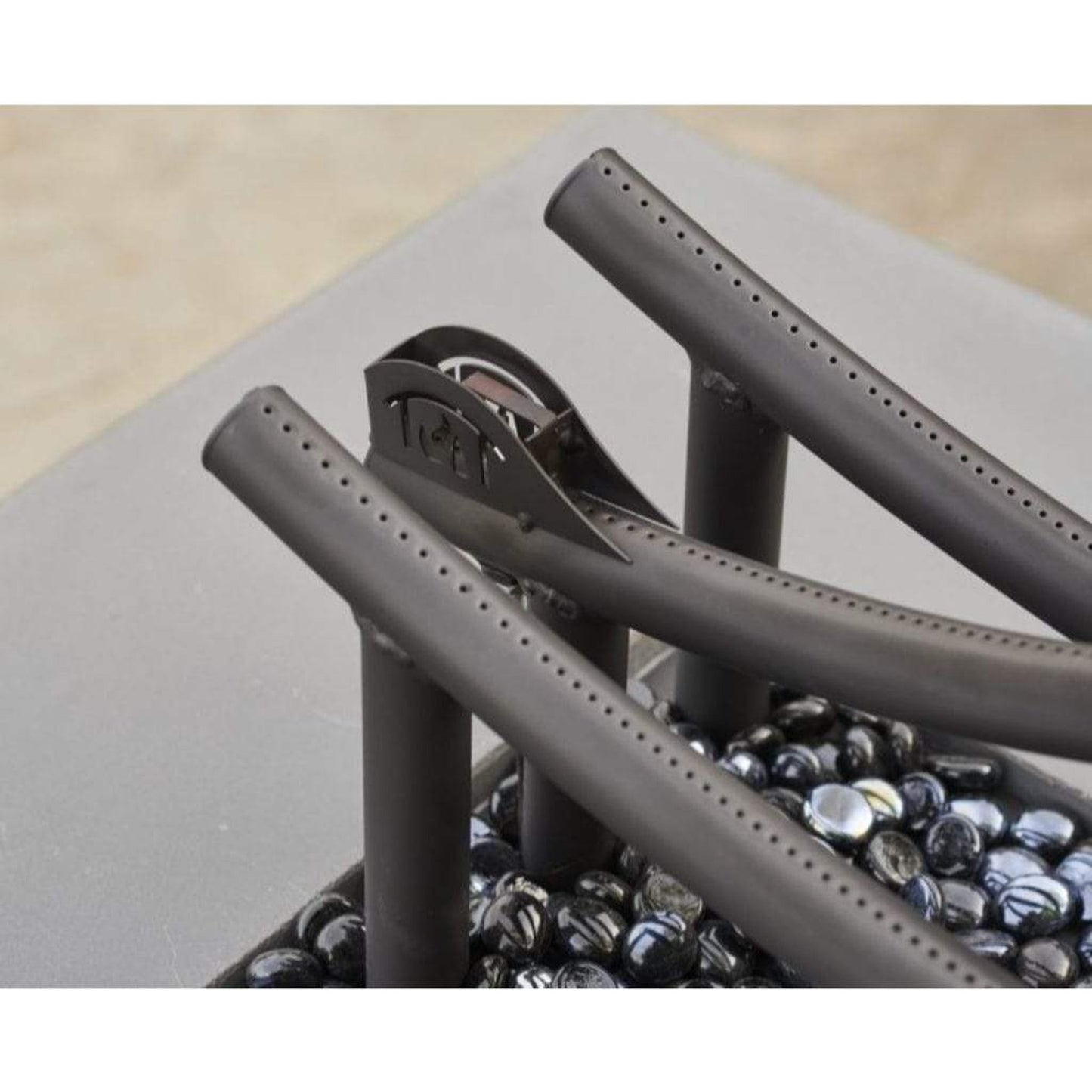 The Outdoor GreatRoom Company Black Wave 56" LPG Linear Gas Burner