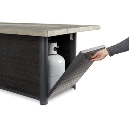 The Outdoor GreatRoom Company Cedar Ridge 61" Linear Gas Fire Table