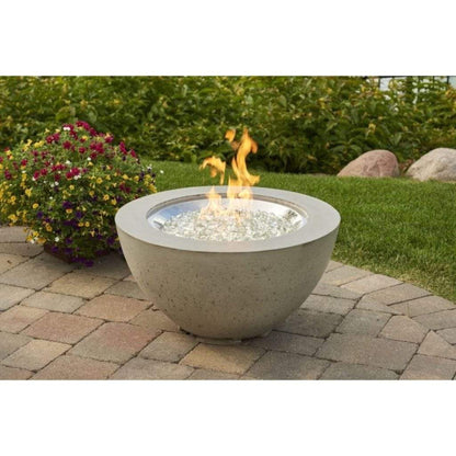 The Outdoor GreatRoom Company Cove 20" Natural Grey Round Gas Fire Pit Bowl