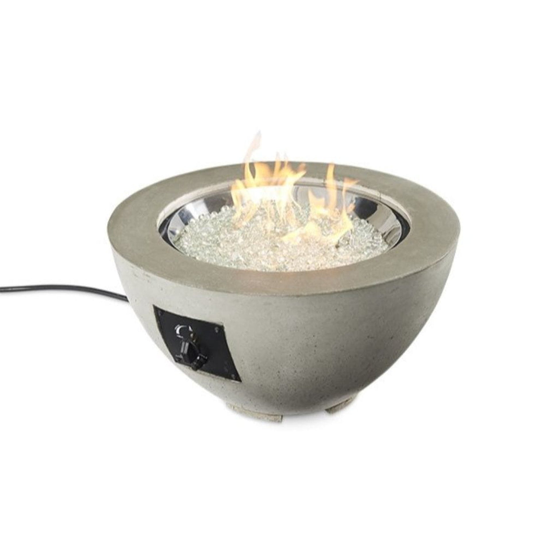 The Outdoor GreatRoom Company Cove 20" Natural Grey Round Gas Fire Pit Bowl