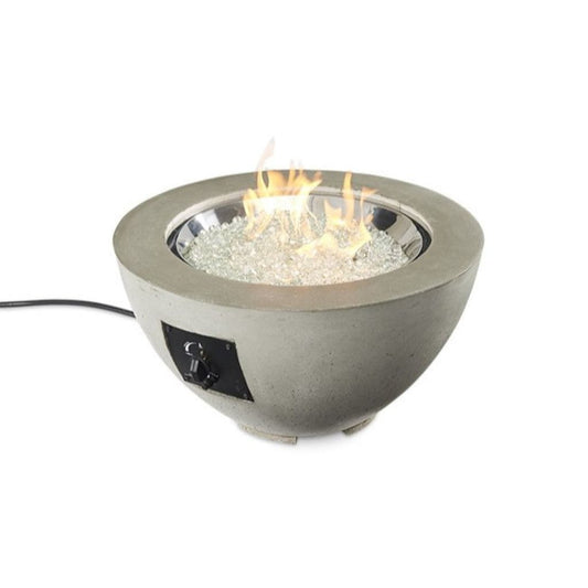 The Outdoor GreatRoom Company Cove 20" Natural Grey Round Gas Fire Pit Bowl
