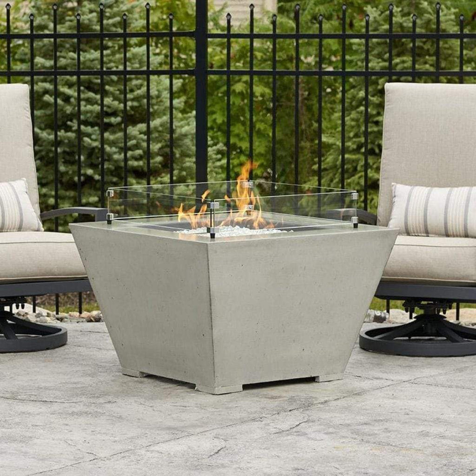 The Outdoor GreatRoom Company Cove 37" Square Gas Fire Pit Bowl