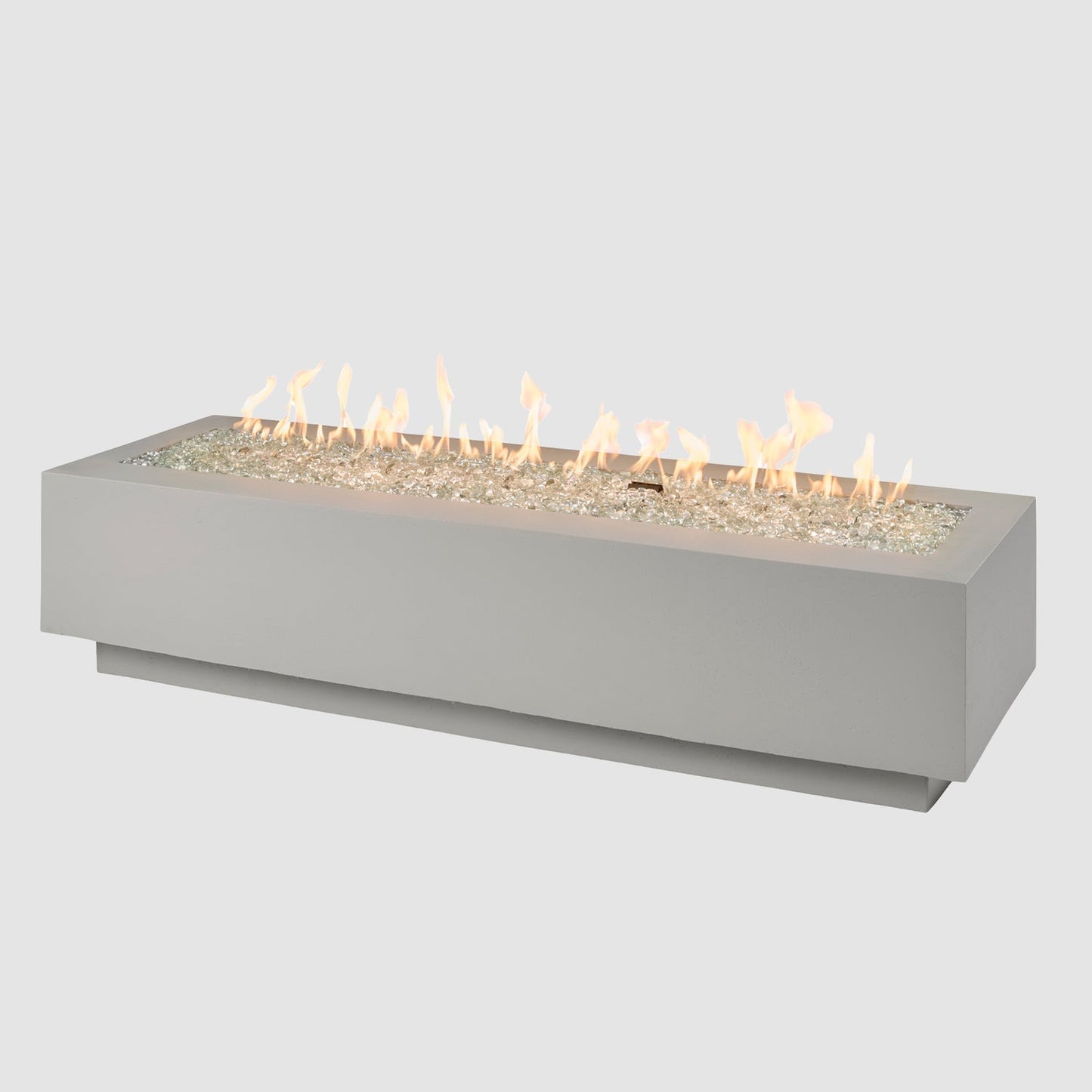 The Outdoor GreatRoom Company Cove 72" Natural Gray Linear Gas Fire Table