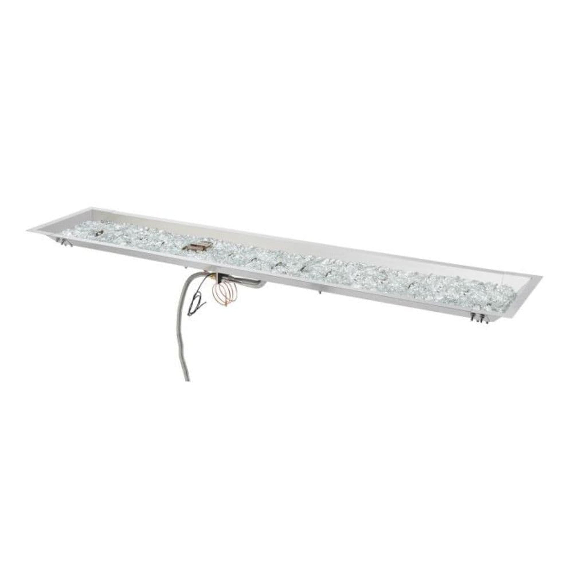 The Outdoor GreatRoom Company Crystal Fire 12" x 64" Linear Gas Burner