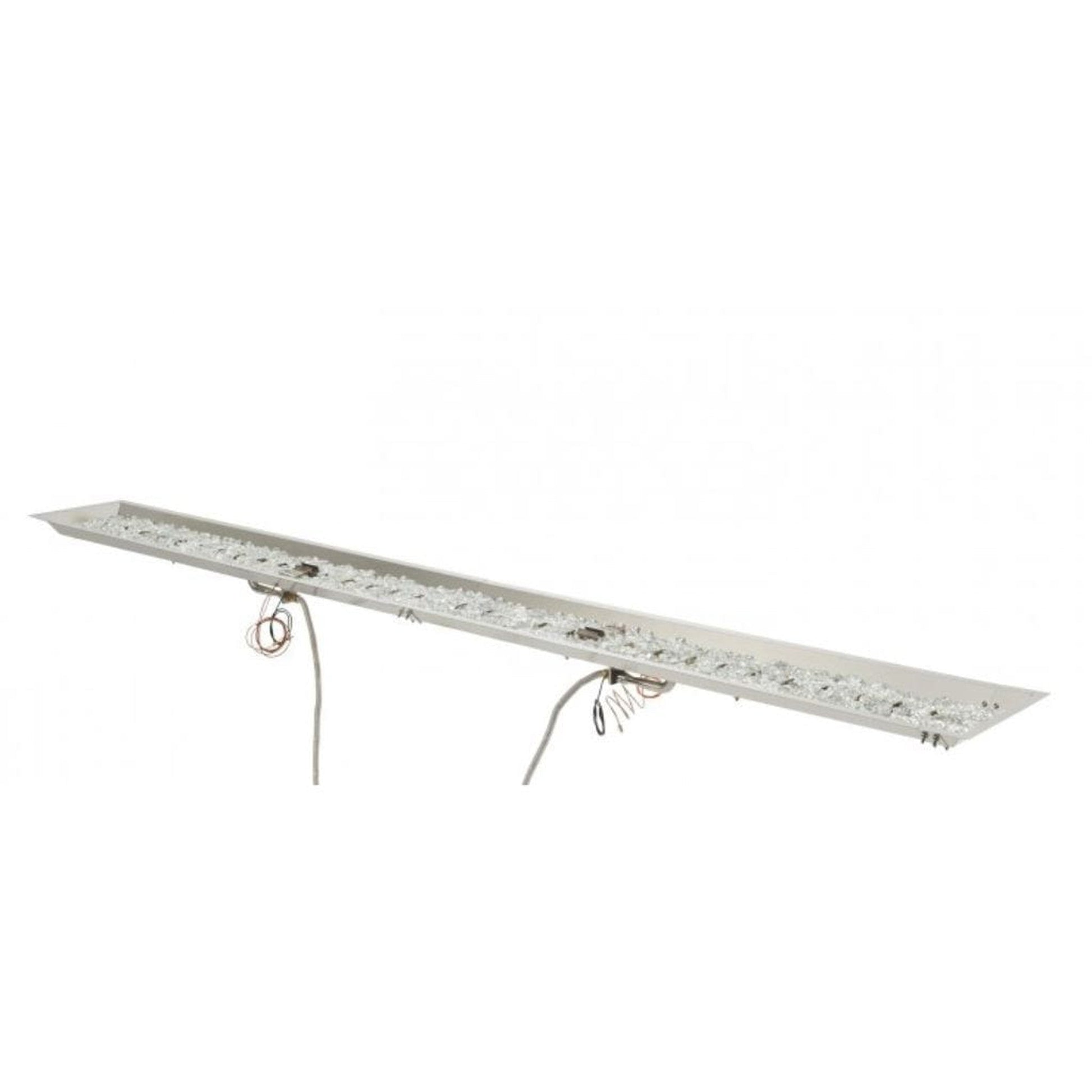 The Outdoor GreatRoom Company Crystal Fire 12" x 64" Linear Gas Burner