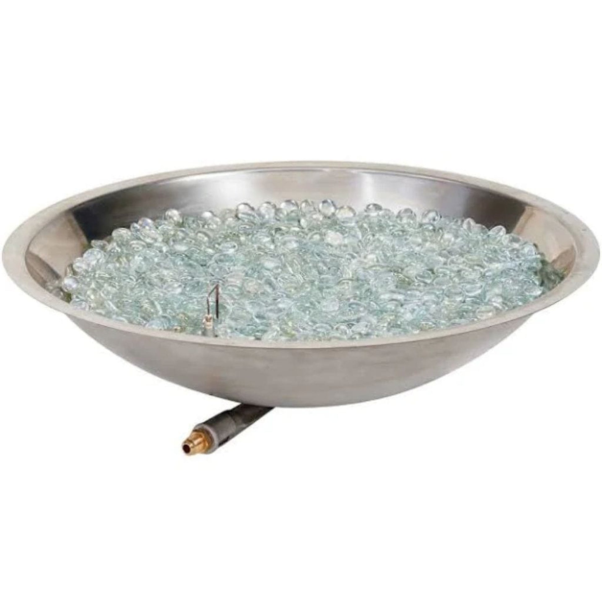 The Outdoor GreatRoom Company Crystal Fire Plus 30" Round Gas Burner
