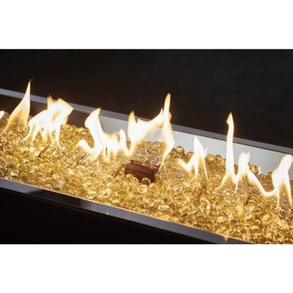 The Outdoor GreatRoom Company Linear Crystal Fire Gas Burner