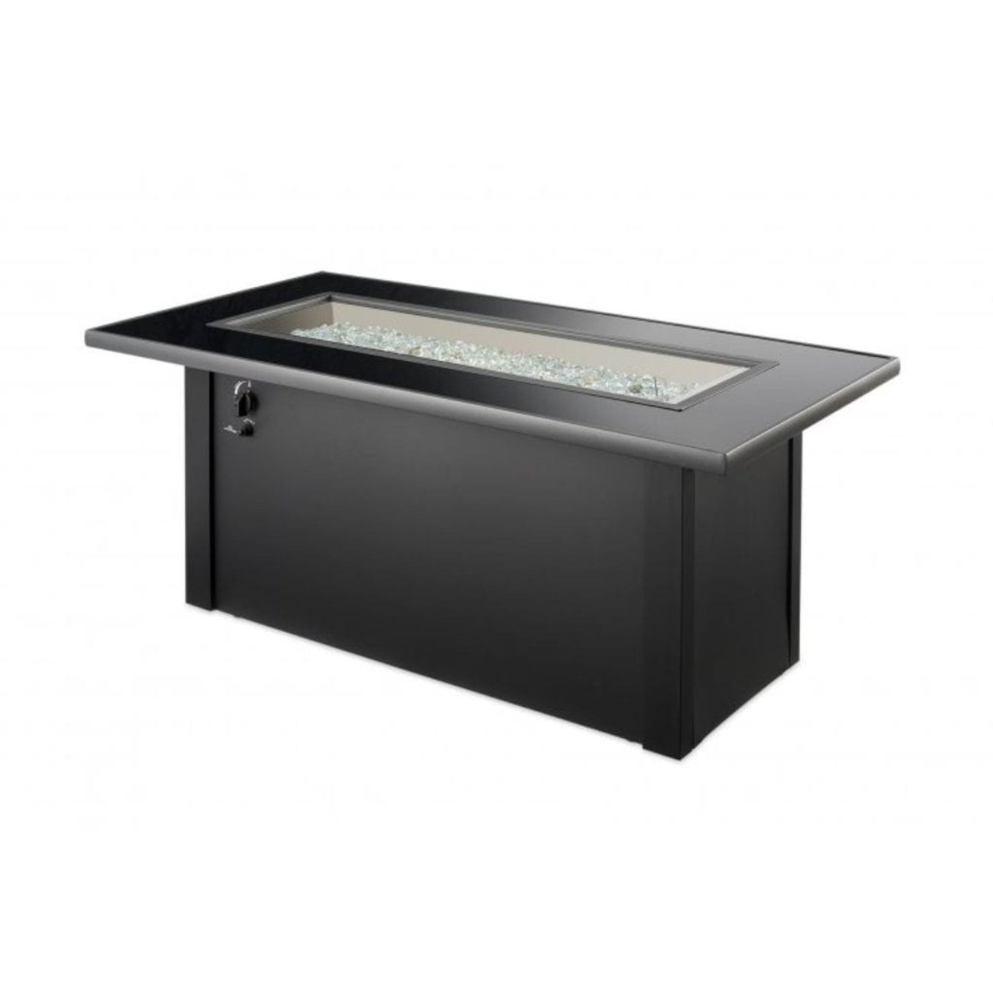 The Outdoor GreatRoom Company Monte Carlo 59" Linear Gas Fire Pit Table