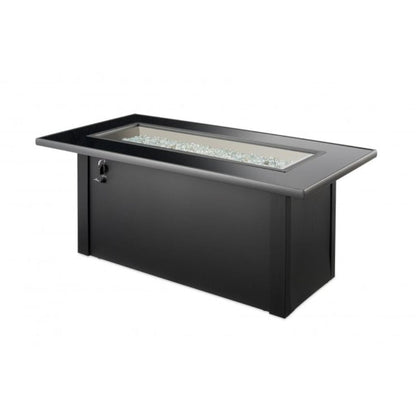 The Outdoor GreatRoom Company Monte Carlo 59" Linear Gas Fire Pit Table