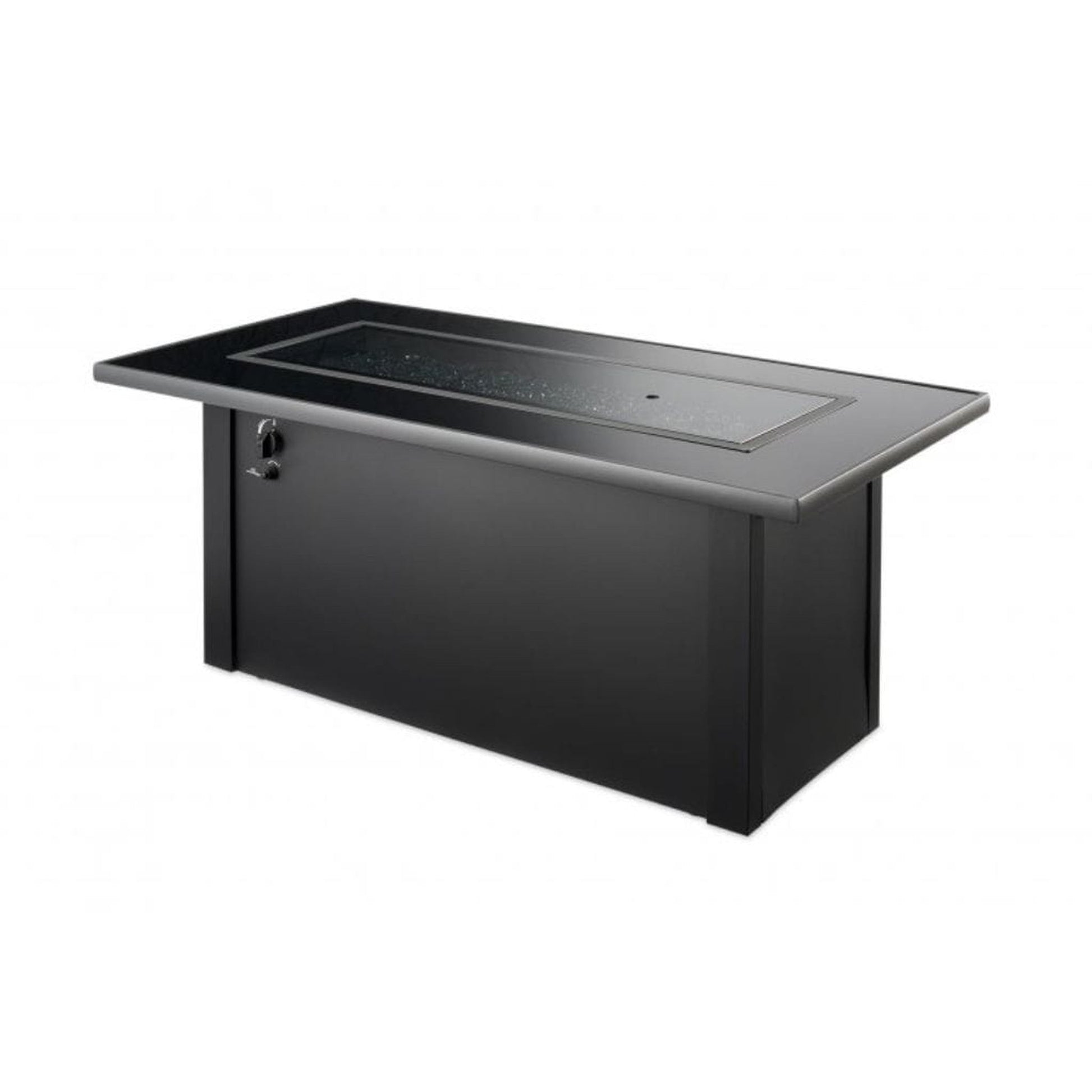The Outdoor GreatRoom Company Monte Carlo 59" Linear Gas Fire Pit Table