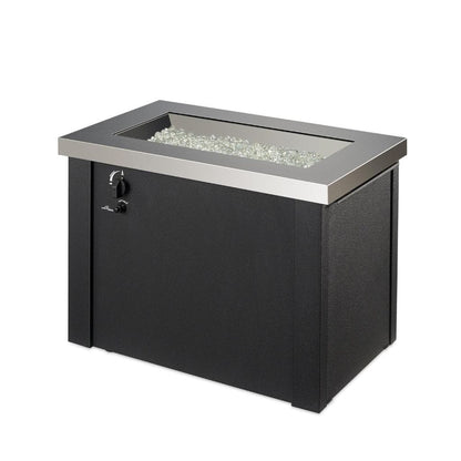 The Outdoor GreatRoom Company Providence 32" Rectangular Supercast Fire Table