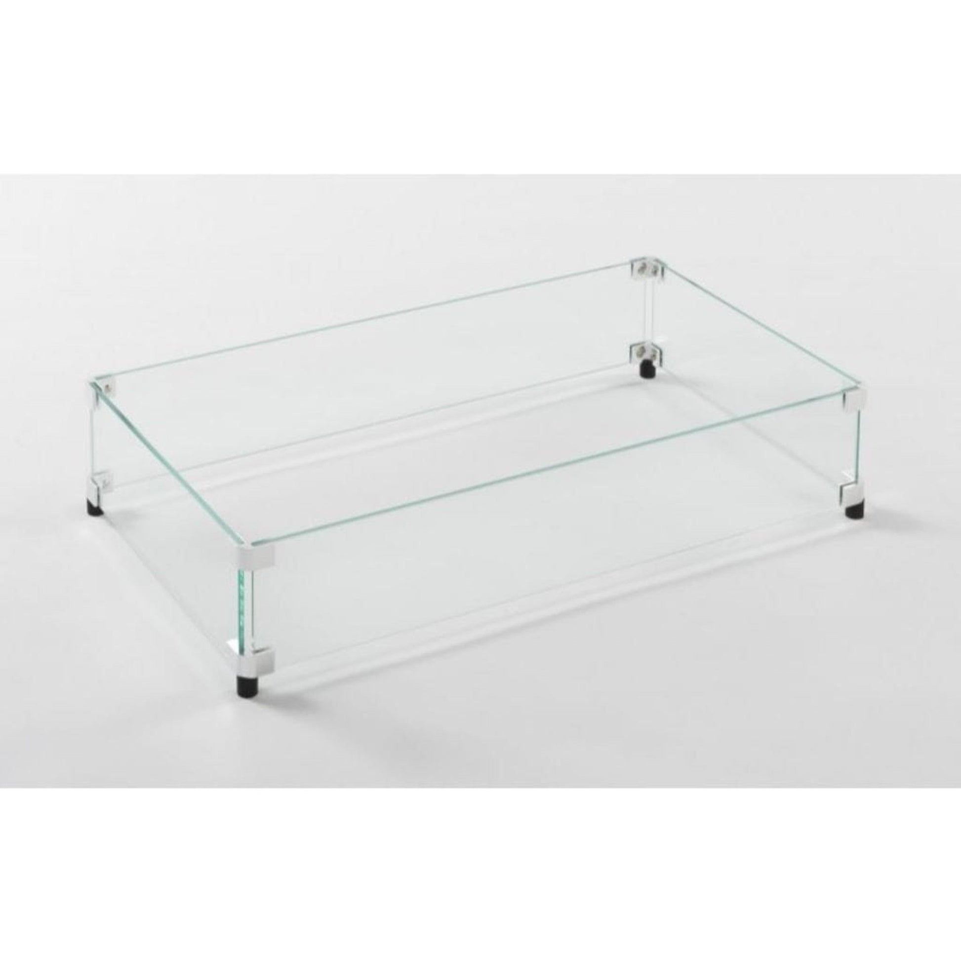 The Outdoor GreatRoom Company Rectangular Glass Wind Guard