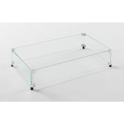The Outdoor GreatRoom Company Rectangular Glass Wind Guard