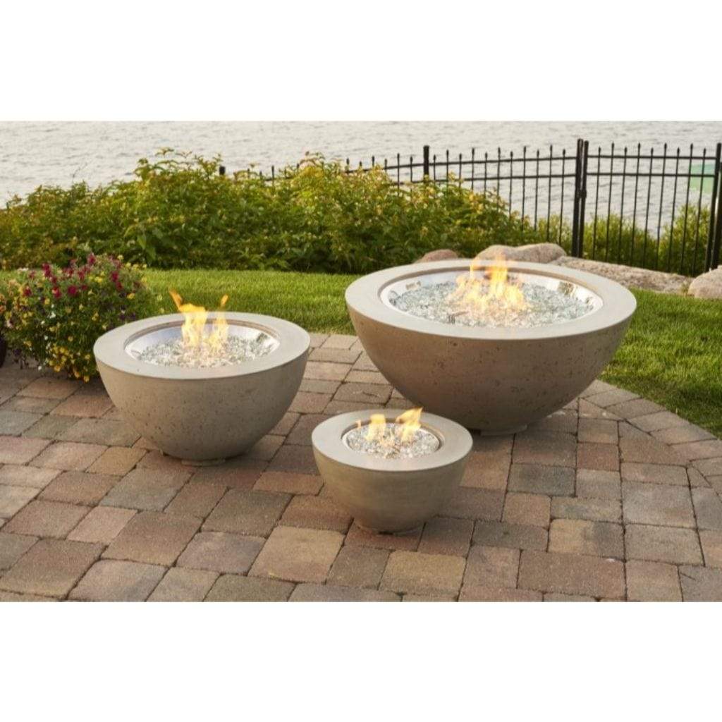 The Outdoor GreatRoom Company Round 20" Cove Round Gas Fire Pit Bowl