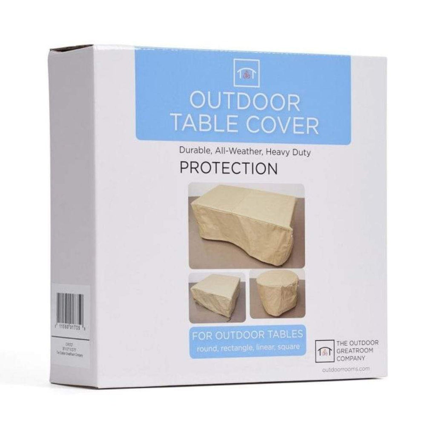 The Outdoor GreatRoom Company Vintage 57" Linear Fire Table Protective Cover